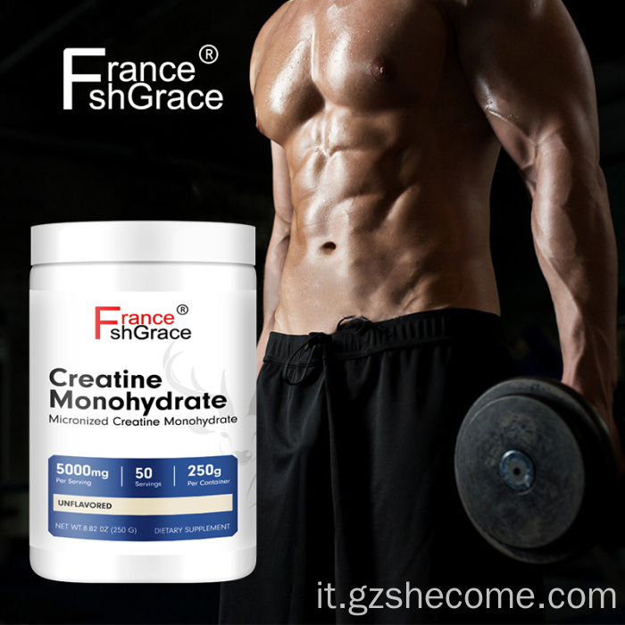 Creatina Monoidrata in polvere Migliora la salute della pelle dei capelli